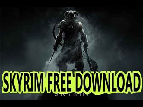 The Elder Scrols V Skyrim FREE download - YouTube