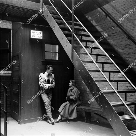 Wife Talking Man New York City Editorial Stock Photo - Stock Image