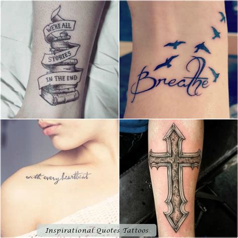 Inspirational Quotes Tattoos - Top Beauty Magazines