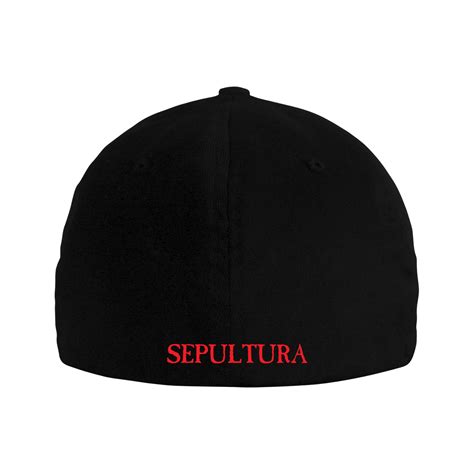 Sepultura"Red Logo Flexfit" Flexfit Hat - Sepultura