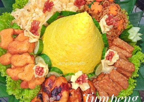 Resep Tumpeng Nasi Kuning oleh yetti retnowati - Cookpad