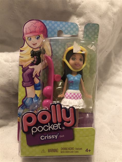 2012 Polly Pocket 3.5" Doll with Accessory - Crissy RARE Mattel New | eBay