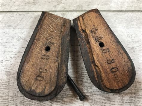 mauser  broomhandle red  grips wscrew  checkpoint charlies