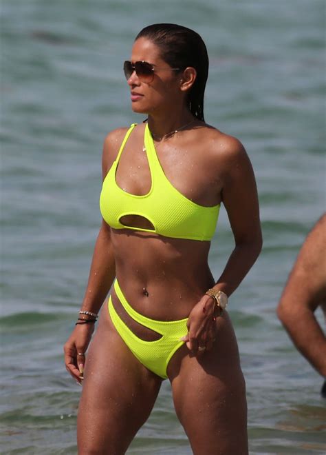 ROCSI DIAZ in Bikini on the Beach in Miami 06/11/2019 – HawtCelebs