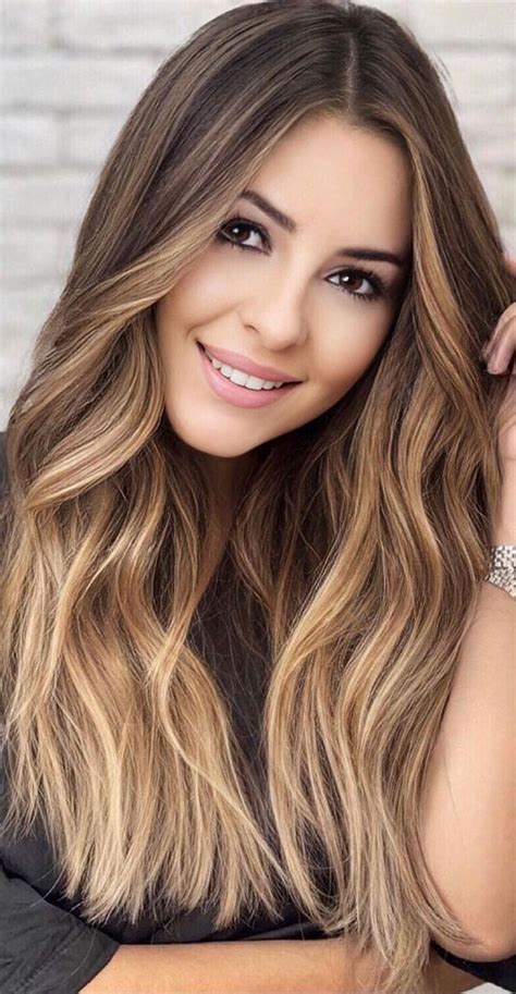 40 Pretty Hair Styles with Highlights and Lowlights : Honey Tone For ...