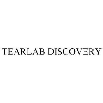 tearlab discovery trademark  tearlab research  registration