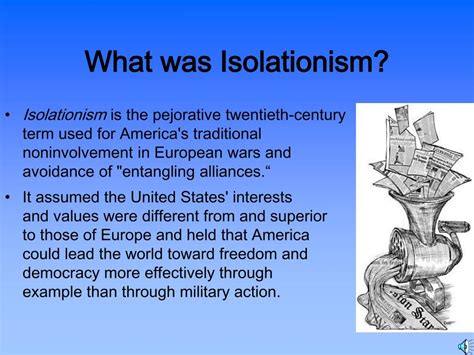 american isolationism  world war ii powerpoint