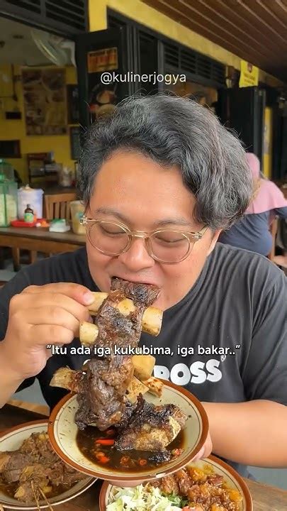 iga bakar jogja iga bajog yogyakarta youtube