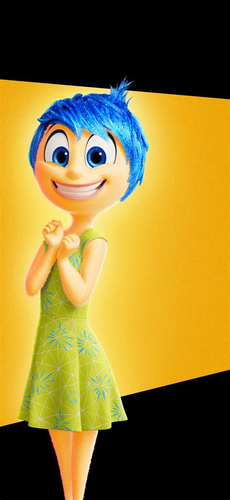 Joy in Inside Out 2 8K Wallpaper