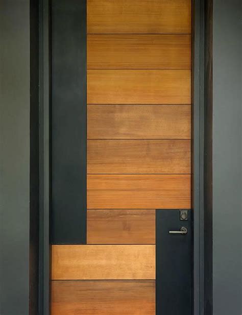 Modernist Dream Home With A Midcentury Touch | Modern wooden doors ...