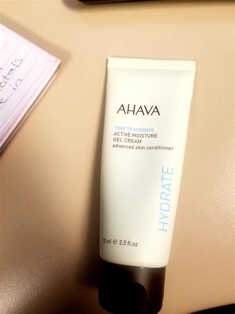 IPSY: Review of Ahava- Time to Hydrate-active moisture gel cream. (Hint ...