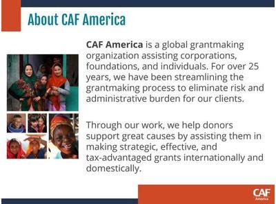 CAF America Partners with E4E Relief to Provide Cross-Border Employee ...