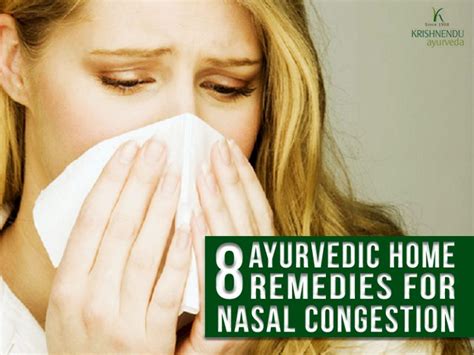 Best Home Remedies For Nasal Congestion | Ayurvedic Remedies