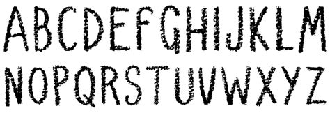simple chalk font ffontsnet