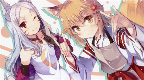 Senko & Shiro [Sewayaki Kitsune no Senko-san] : r/kitsunemimi