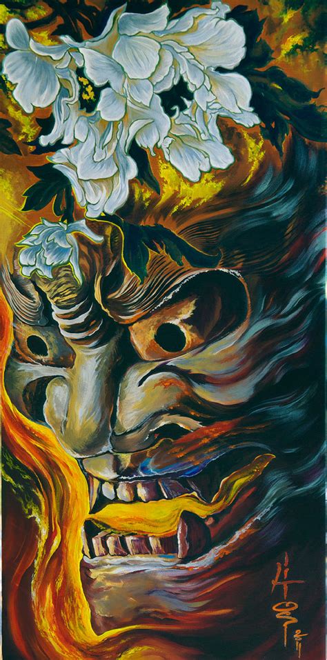hannya Mask by LITOSTATTOO on DeviantArt