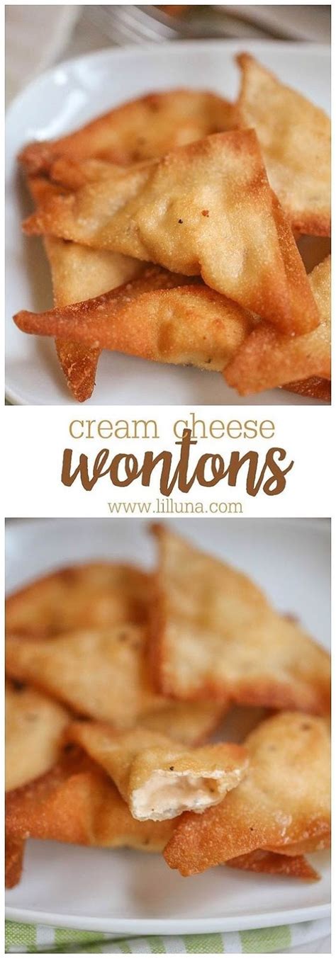 Chinese | Cream Cheese Wonton | Food Recipes - Need Taste