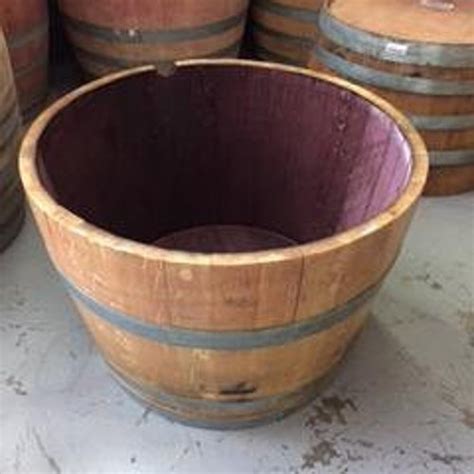 Wine Barrel Planter - Etsy