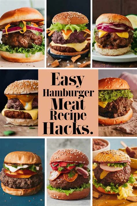 wont   easy gourmet hamburgers     secrets