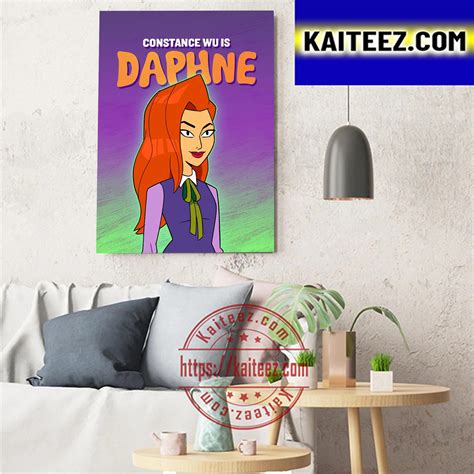 Constance Wu Is Daphne In Velma Series Art Decor Poster Canvas - Kaiteez