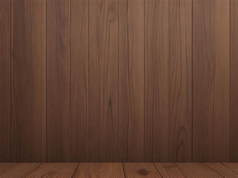 Premium AI Image | A wooden wall with a wooden background generated by AI