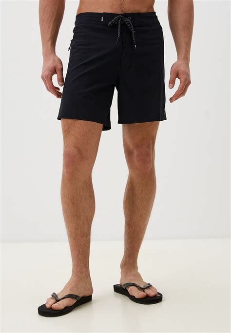 Шорты для плавания Quiksilver, цвет: черный, RTLADK739101 — купить в ...