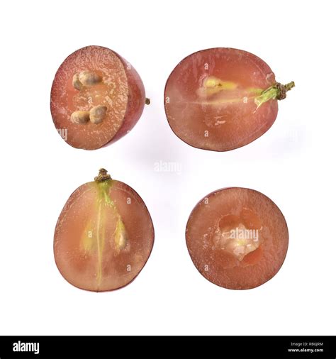 grape seed isolated  white background stock photo alamy
