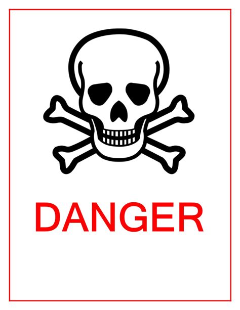 Danger PNG Images Transparent Free Download