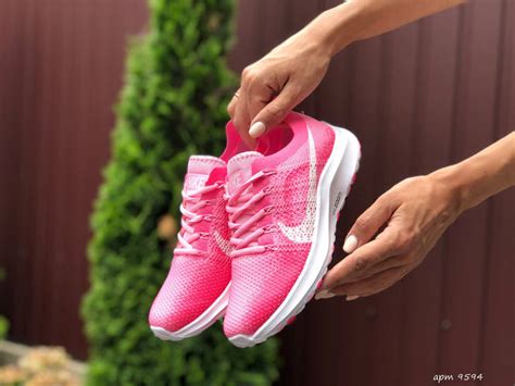 Купить Женские кроссовки Nike Zoom найк зум розовые демисезонные ...