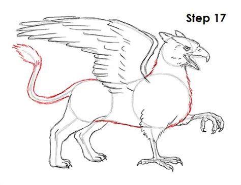 how to draw a griffin kids