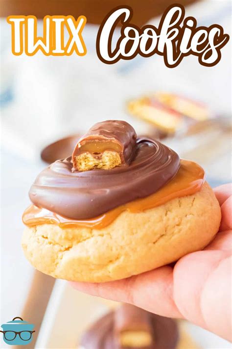 Copycat Crumbl Twix Cookies - The Country Cook