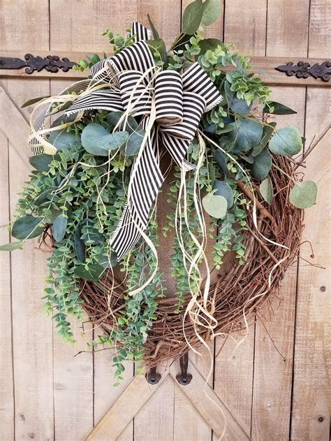 Farmhouse Eucalyptus Wreath – FarmHouse Florals