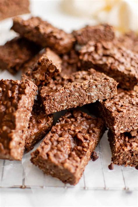 Homemade Crunch Bars Recipe - Easy Dessert Recipes 