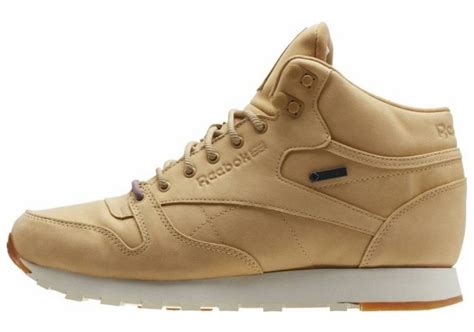 Reebok Classic Leather Mid GTX-Thin мужские и женские цвета 3 фото