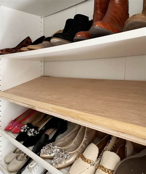 DIY Closet Shoe Storage Idea Thistlewood Farm, 52% OFF