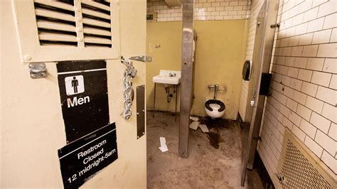 People Going To The Bathroom In Public
