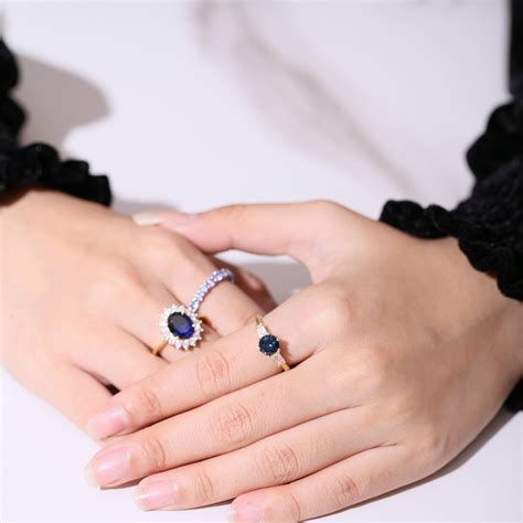 Princess Diana sapphire ring Princess Diana replica ring