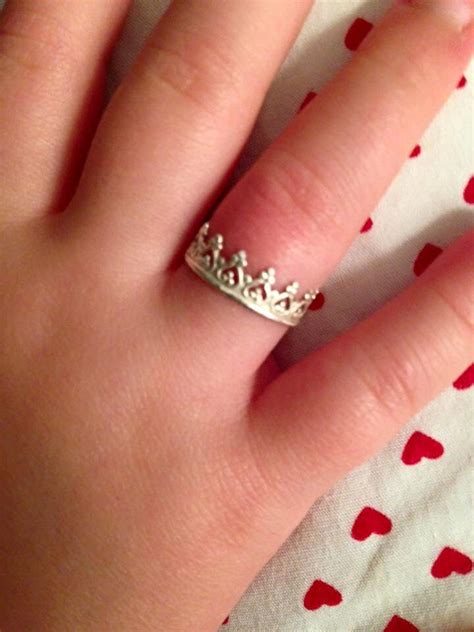 Princess Crown Sterling Silver Ring - Etsy