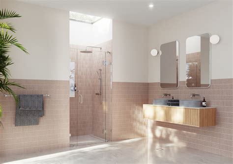 Glass Warehouse GHF-37.5 Stellar 78"H x 37-1/2"W Hinged Frameless