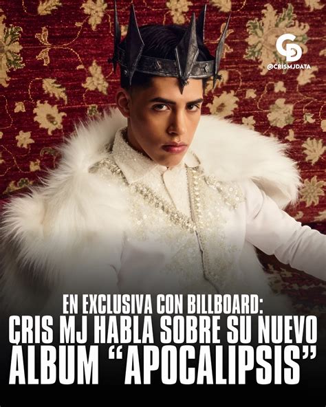 Cris MJ Data | En exclusiva con Billboard Latin, @cris_emejota habló