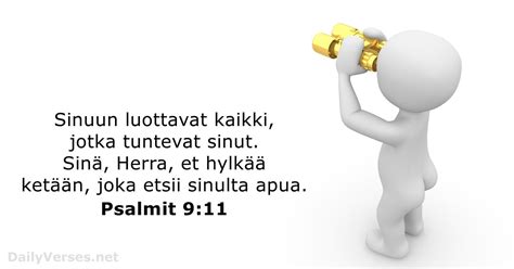 Psalmi 9:11 - Raamatun jae - DailyVerses.net