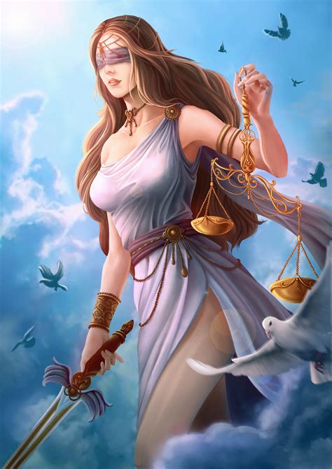 ArtStation - Goddess Themis