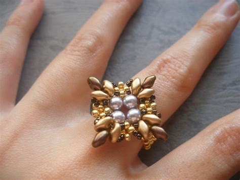 diy ring patterns  ring tutorials ring bundle    beading