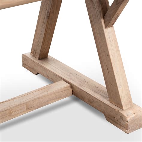 Hercules 8 Seater Reclaimed Elm Wood 2.4m Dining Table | Interior Secrets