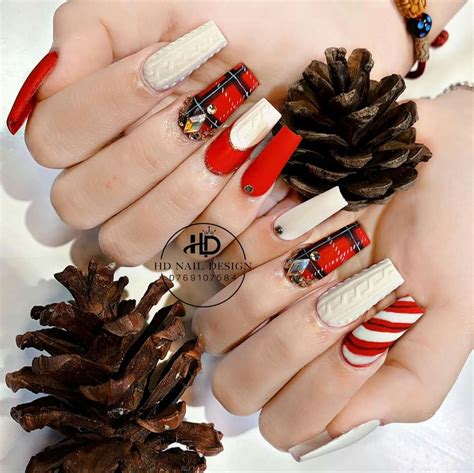 150+ Mẫu Nail Noel, Nail Giáng Sinh Đẹp Đơn Giản Và Dễ Thương Nhất