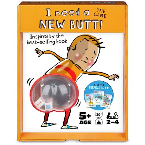 I Need a New Butt! The Game Based on the Book, For Kids Ages 5 and up