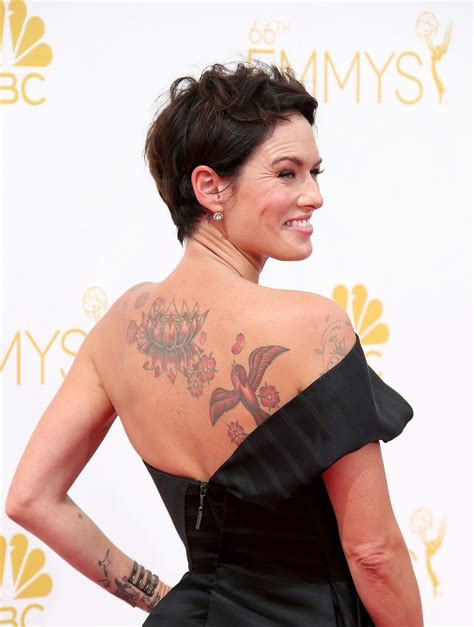 Lena Headey Tattoos Wrist