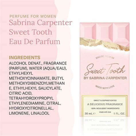 SABRINA CARPENTER Sweet Tooth Eau De Parfum Perfume for Women - 1 Fl Oz