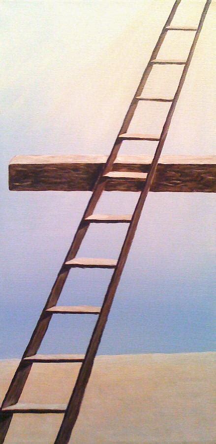 Jacob's Ladder Painting by Deb Brown Maher