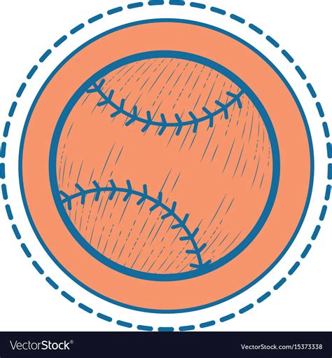 Baseball sport game Royalty Free Vector Image - VectorStock